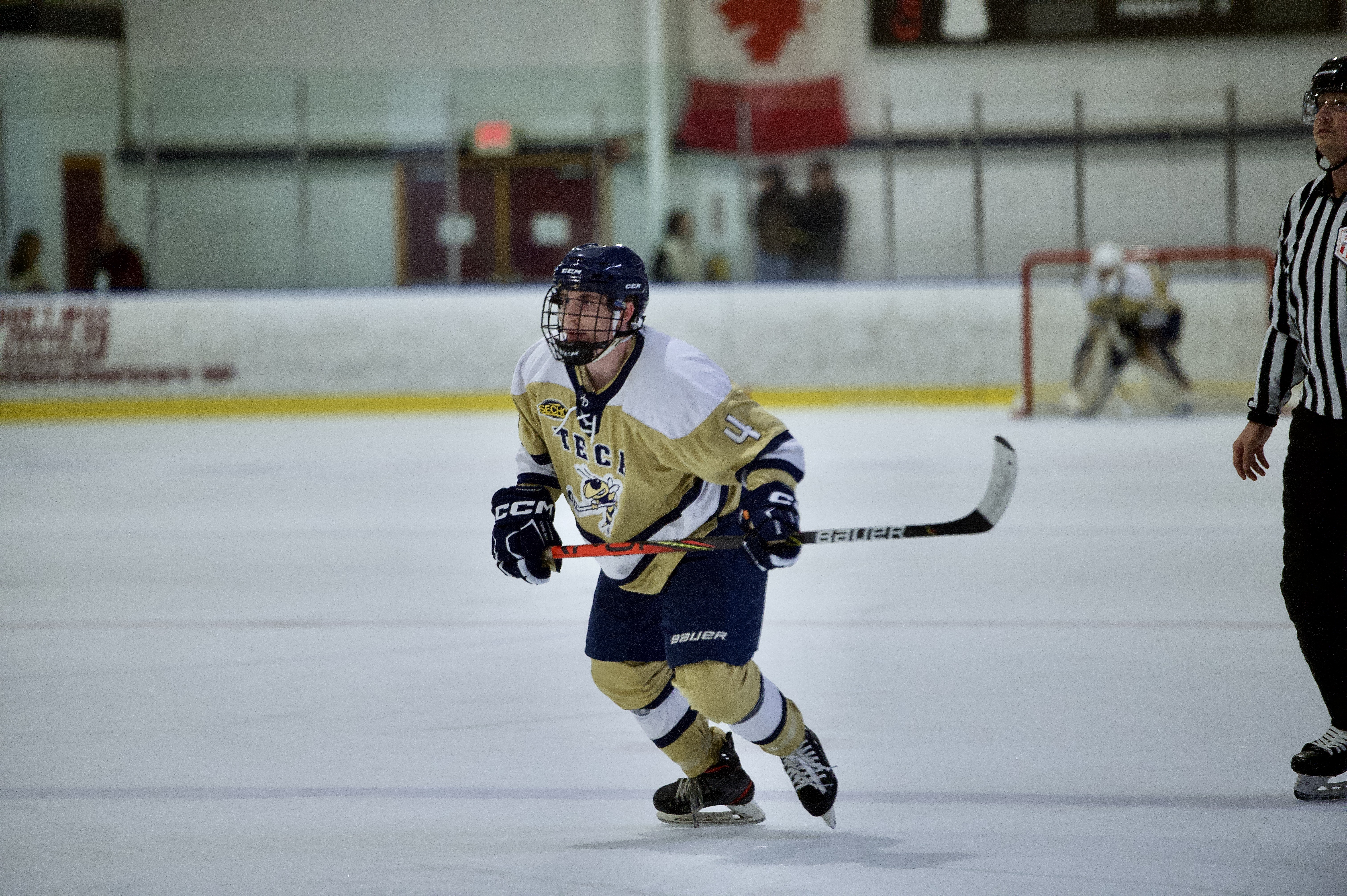 Brendan Boyle playing hockey for Georgia Tech